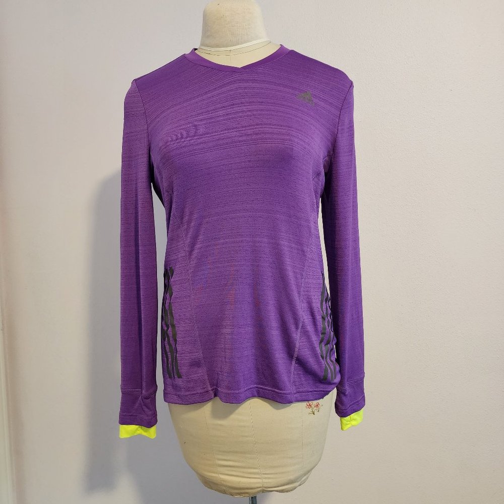 Adidas Running women's Supernova long sleeve shirt, size medium
